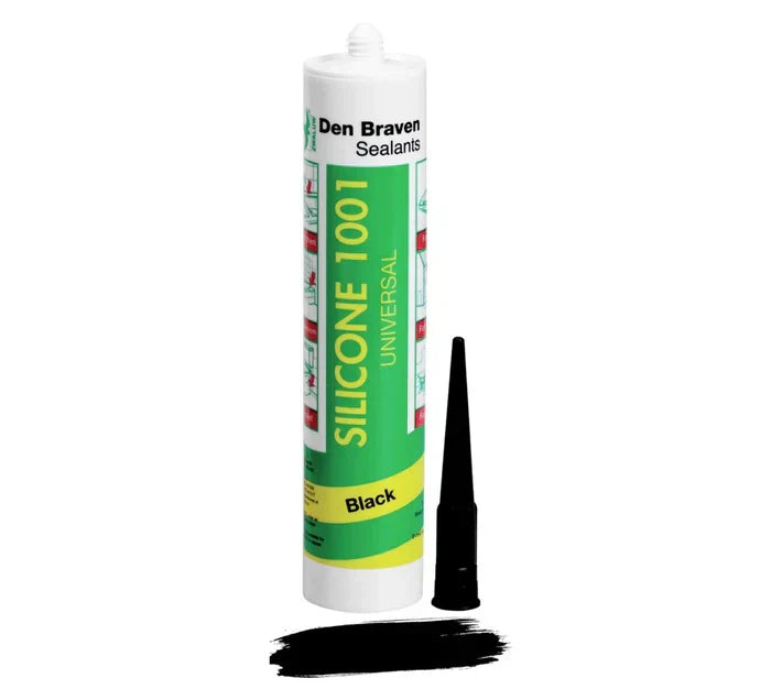 Silicone Den Braven 1001 DIY 280ml Black (10112)