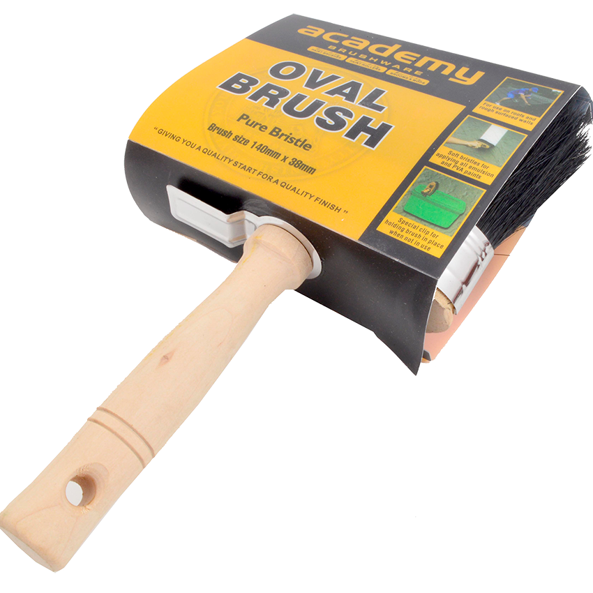 OVAL BRUSH 140x45mm ACADEMY (F1702)