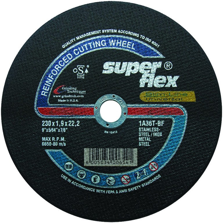 Superflex Steel Disc 230mm (1.9mm) 1A36T-BF
