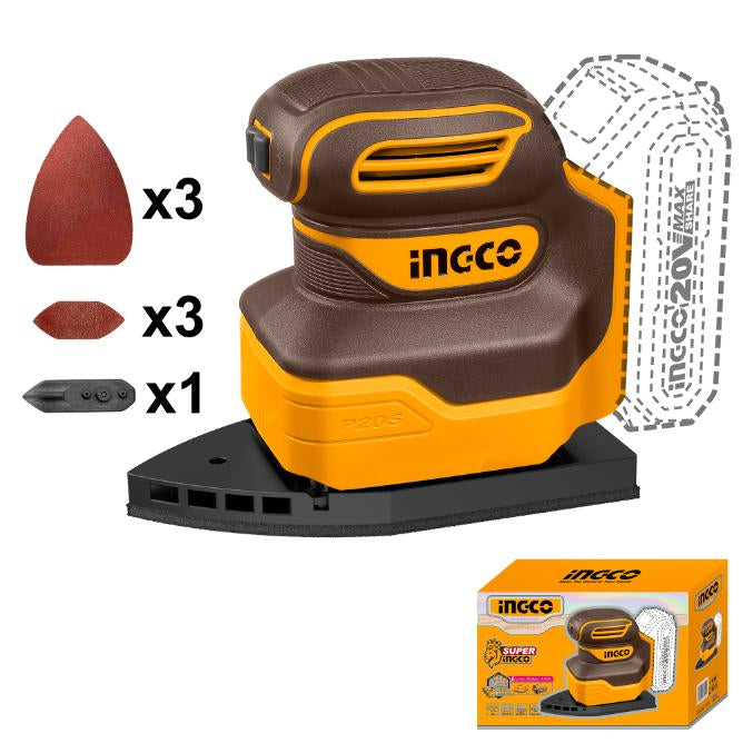 Ingco Palm Sander 20V CPSLI2014