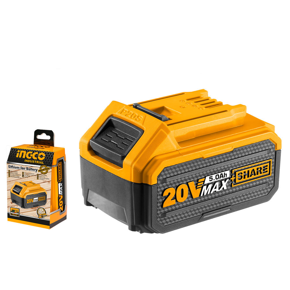 The INGCO P20S 20V Lithium-Ion Battery Pack (5.0Ah)