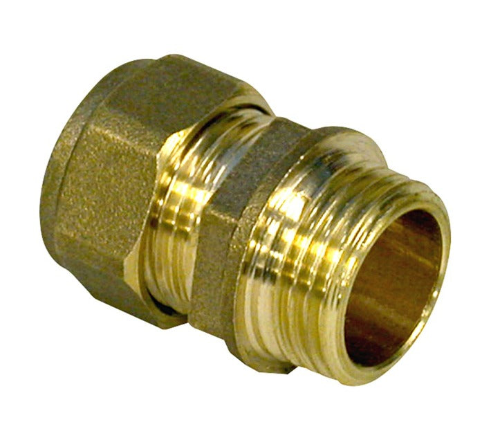 Cobra Compression Coupler Male Straight CMI 22mm