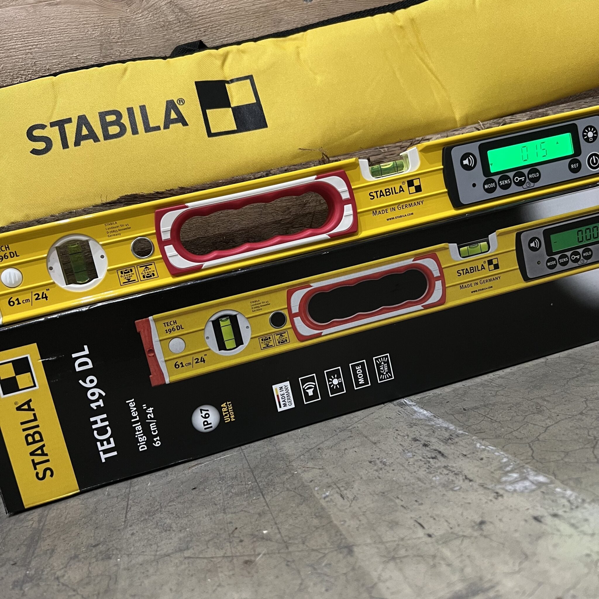 Stabila TECH 196 DL Digital Spirit Level 61cm