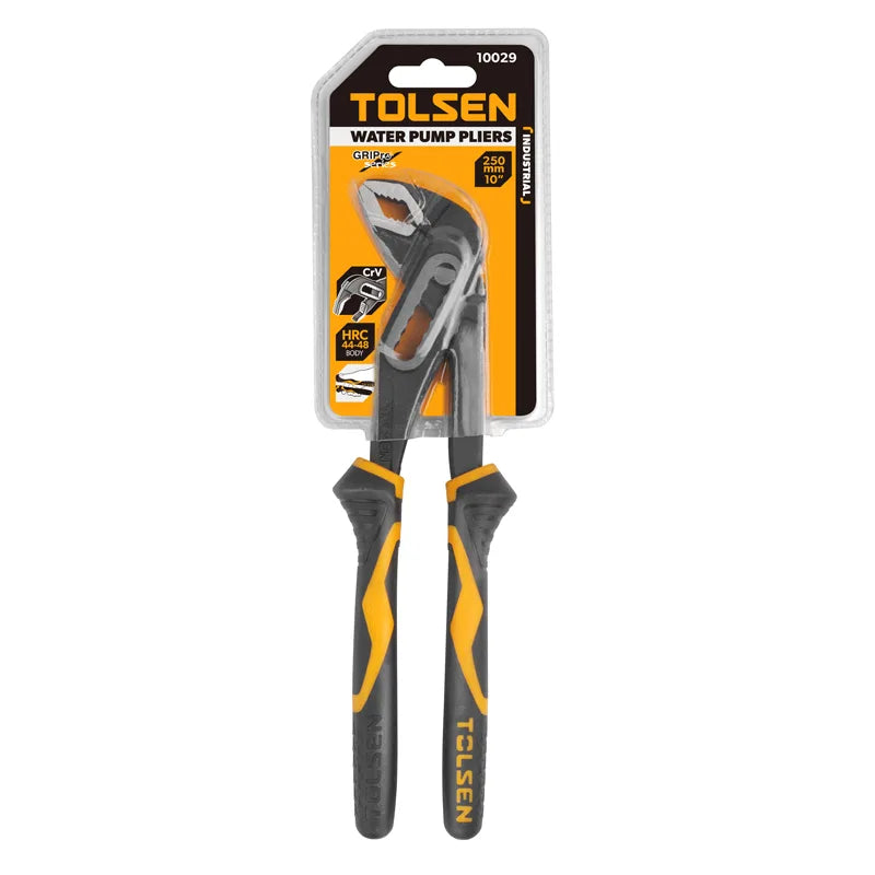 PLIER WP 250mm INDUSTRIAL BLACK TOL10029 TOLSEN