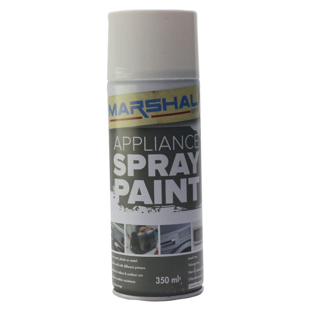 Marshal Spray Paint Appliance White 350ml 1119M