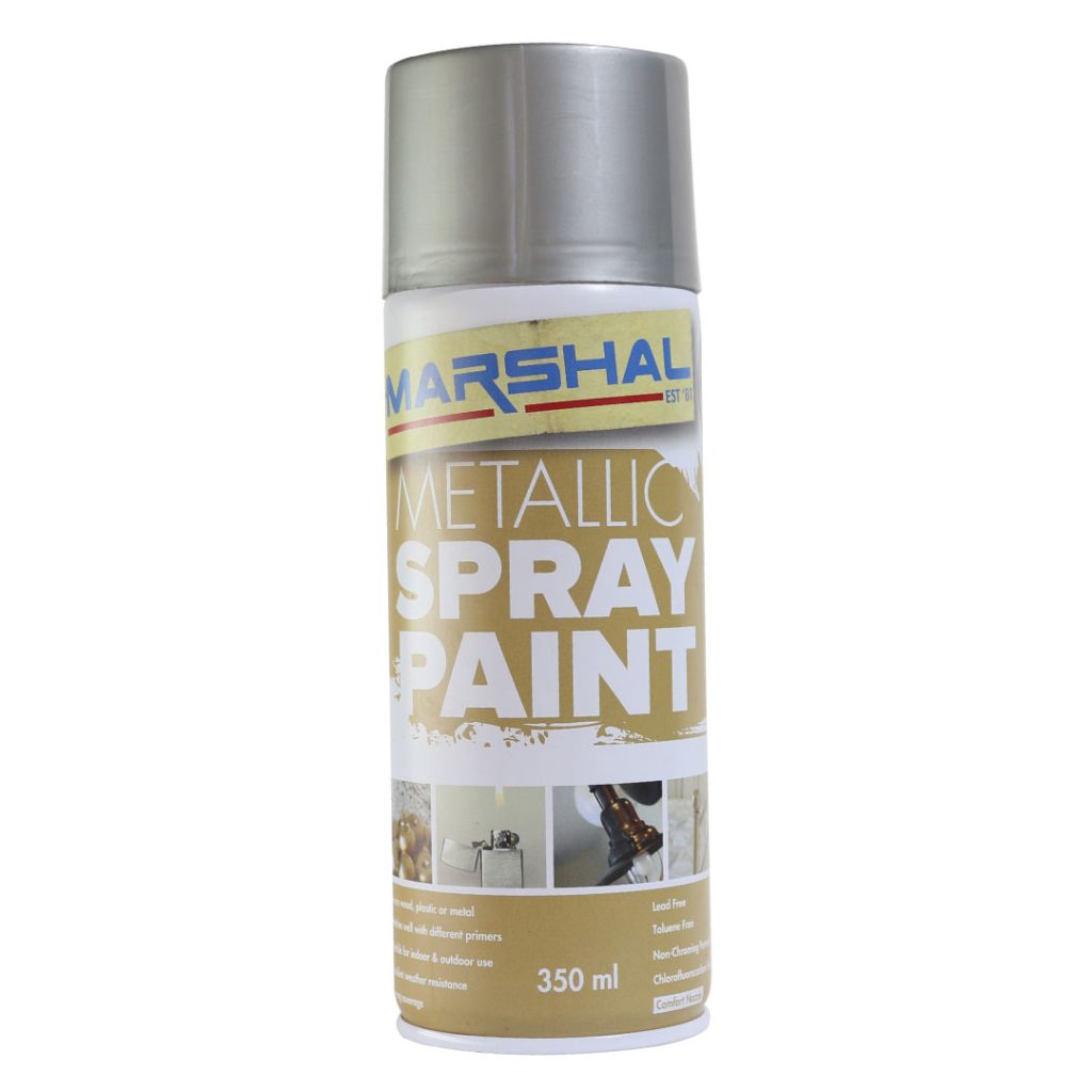Marshal Spray Paint Bright Silver 350ml 1115M