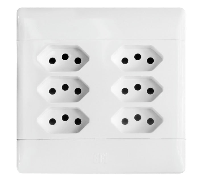 CBI 6-Way Euro Socket Outlet (4×4)
