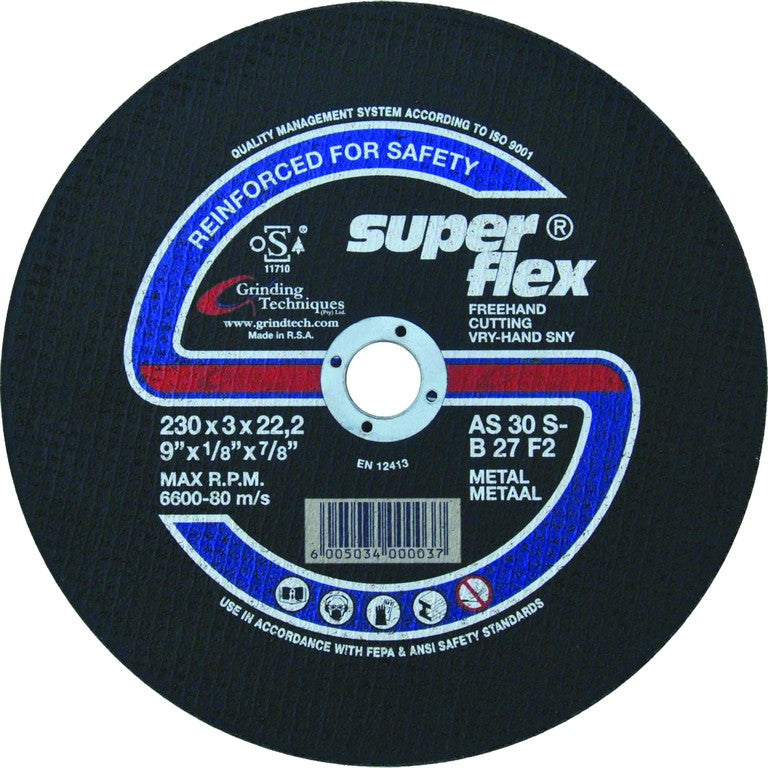 Steel Disc 230mm (3mm) AS30S-B27F2