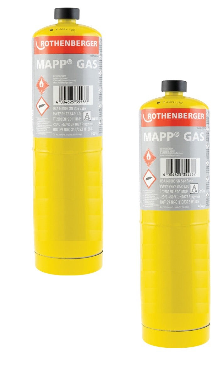 Rothenberger MAPP Gas Cartridge 453g