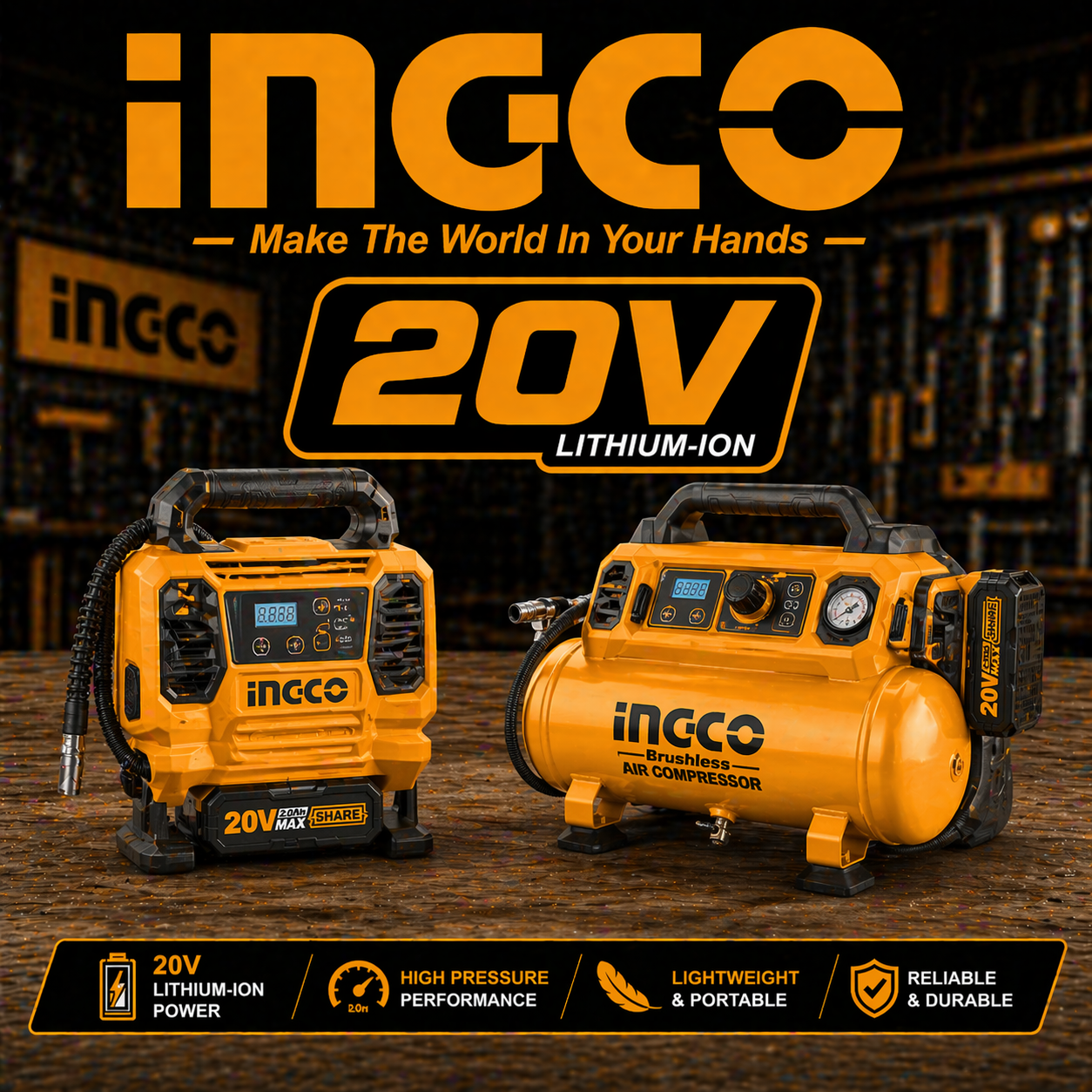 Cordless Compressors