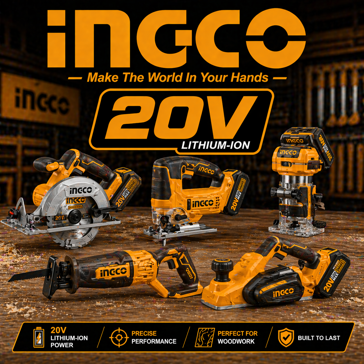 Cordless Woodwork Tools