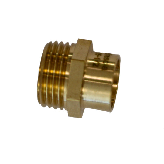 COPCAL MALE STRAIGHT COUPLER 15mm CMI