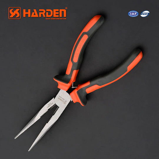 LONG NOSE PLIER (8") 200mm HARDEN
