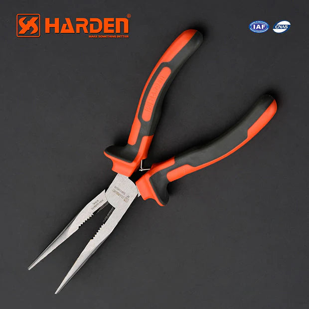 LONG NOSE PLIER (8") 200mm HARDEN