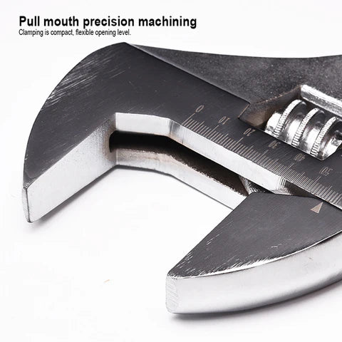 ADJUSTABLE WRENCH (10") 250mm HARDEN