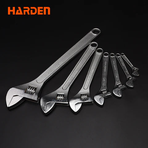 ADJUSTABLE WRENCH (10") 250mm HARDEN