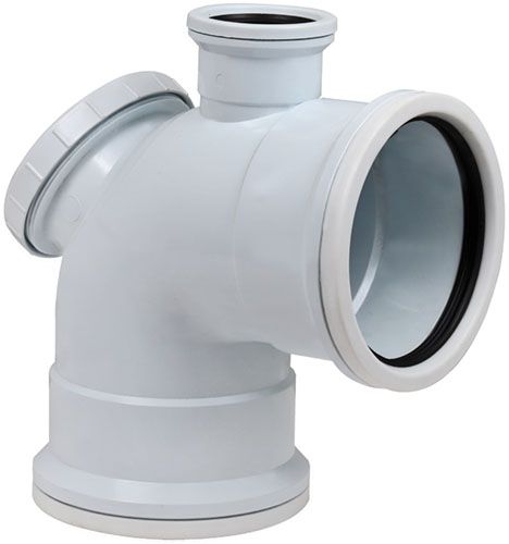 BEND 110mm/90 I.E VENT HORN SB400 MARLEY