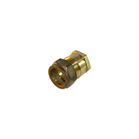 COMPRESSION COUPLER FEMALE STRAIGHT CFI 15mm COBRA