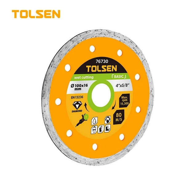 CONTINUOUS DISC 230mm DIAMOND TOL76727 TOLSEN