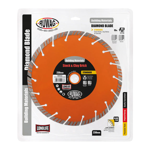 DIAMOND BLADE STANDARD 115mm RUWAG