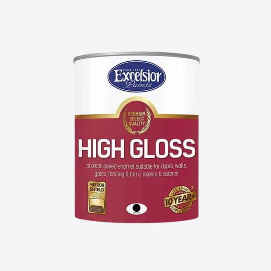 Excelsior Premium High Gloss Black 500ml