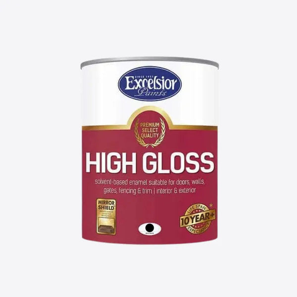 Excelsior Premium High Gloss Black 500ml