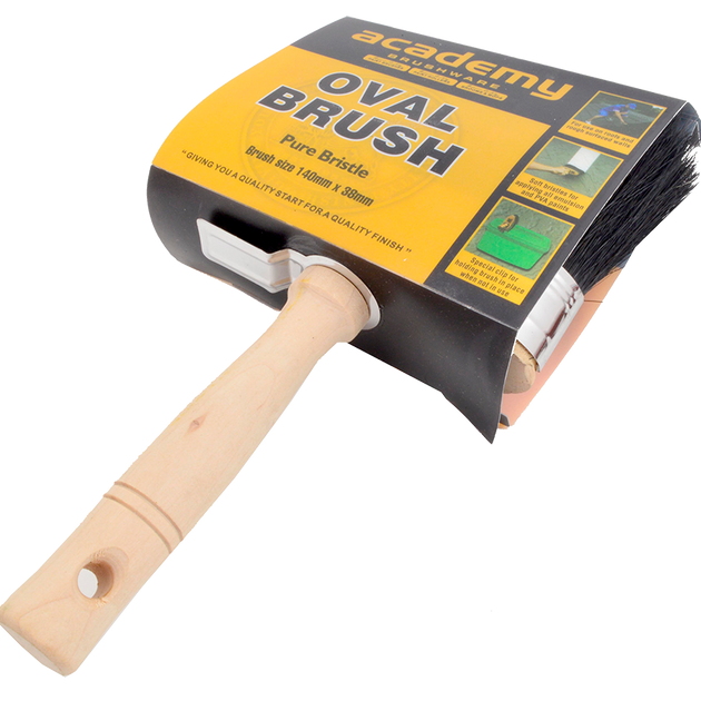 OVAL BRUSH 140x45mm ACADEMY (F1702)