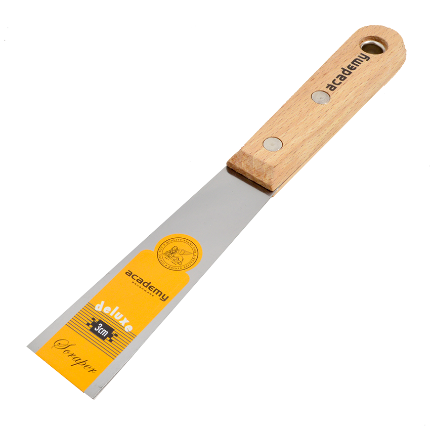 SCRAPER DELUXE 3cm ACADEMY (F7400)