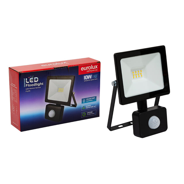 Flood Light Led 10W Sensor Eurolux FS291