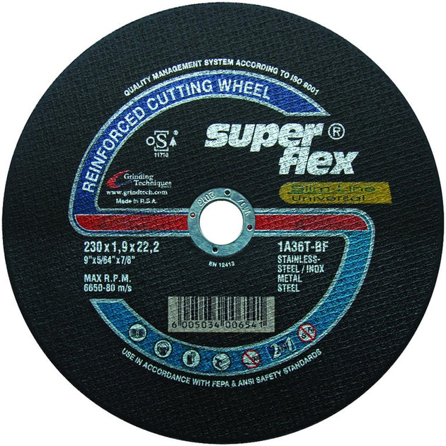 Superflex Steel Disc 230mm (1.9mm) 1A36T-BF