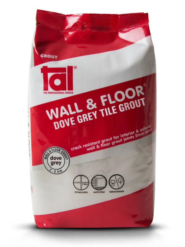 Grout Dove Grey 2kg Tal