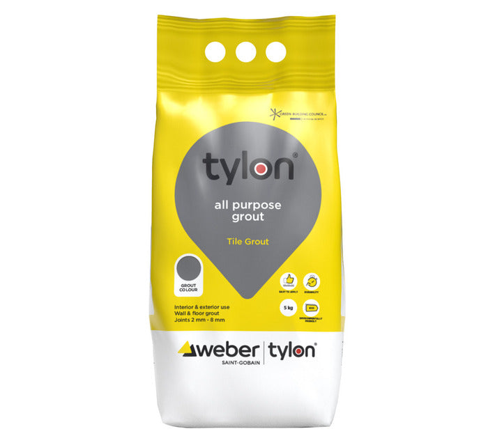 Grout Dove Grey 5kg Tylon
