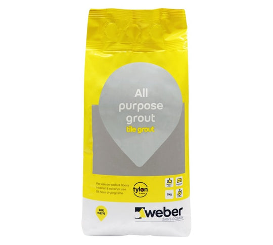 Grout Light Grey 5kg Tylon