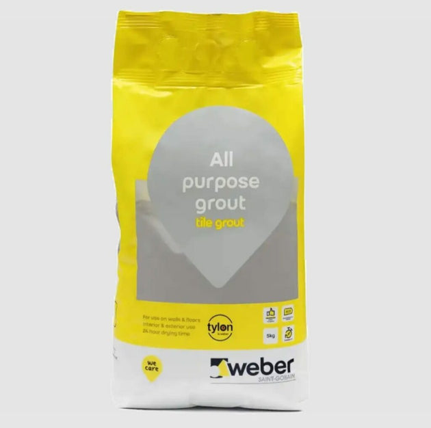 Grout Mid Grey 5kg Tylon