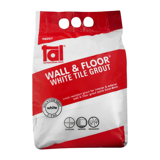 Grout White 5kg Tal