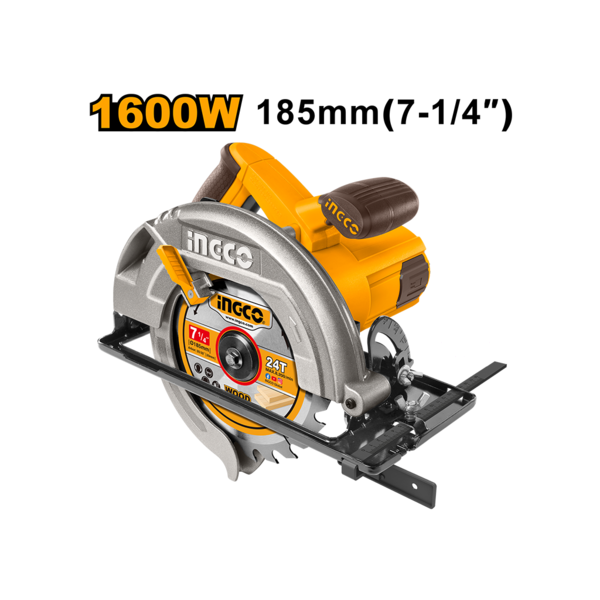 INGCO CIRCULAR SAW 1600W 185mm CS18568
