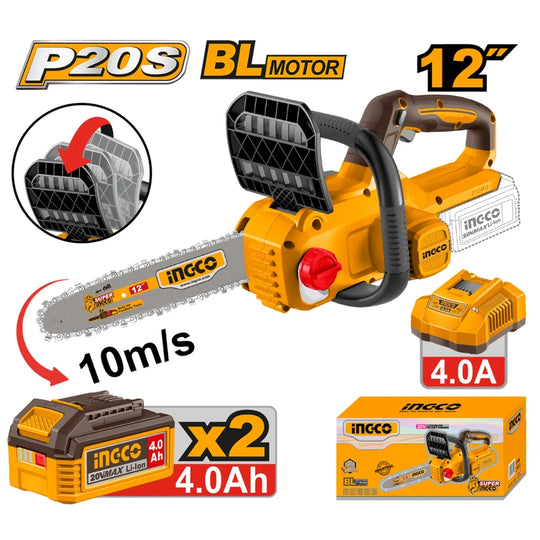 Ingco 12" Chain Saw 300mm (Kit) 20V CGSLI201262