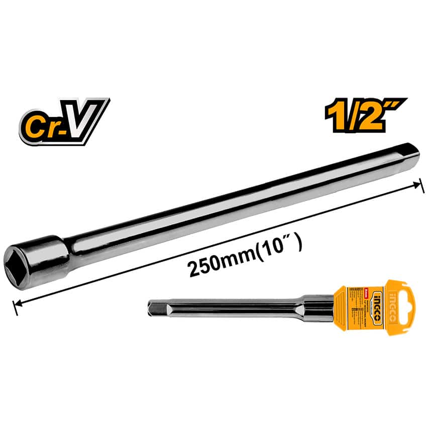 Socket wrench tool with measurement details on a white background