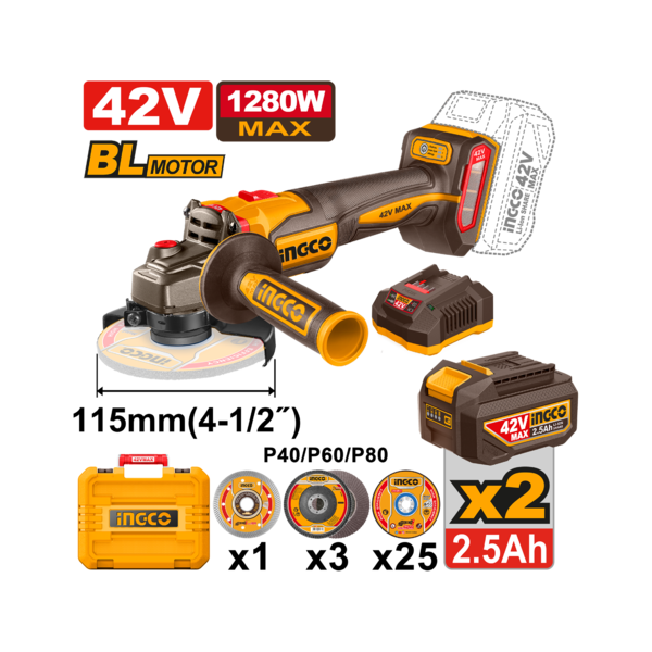 Worx power tool set with battery and accessories on a white background