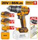 Ingco 86Nm Impact Drill (Kit) 20V CIDLI208689