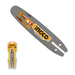 Ingco Chain Saw Bar (for CGSLI2085) 8" AGSB50801