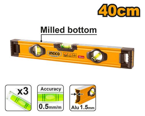 Ingco Aluminum Level 40cm HSL08040