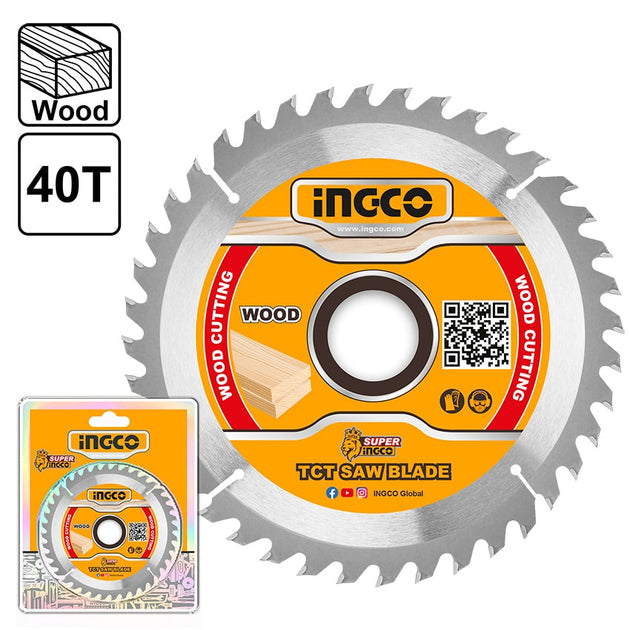 Ingco Angle Grinder Blade Wood 115mm 40T TSB111555