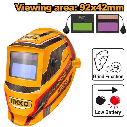 Ingco Auto Darkening Welding Helmet AHM008
