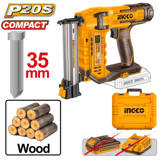 Ingco Brad Nailer 20V Tool Only CBNLI3505