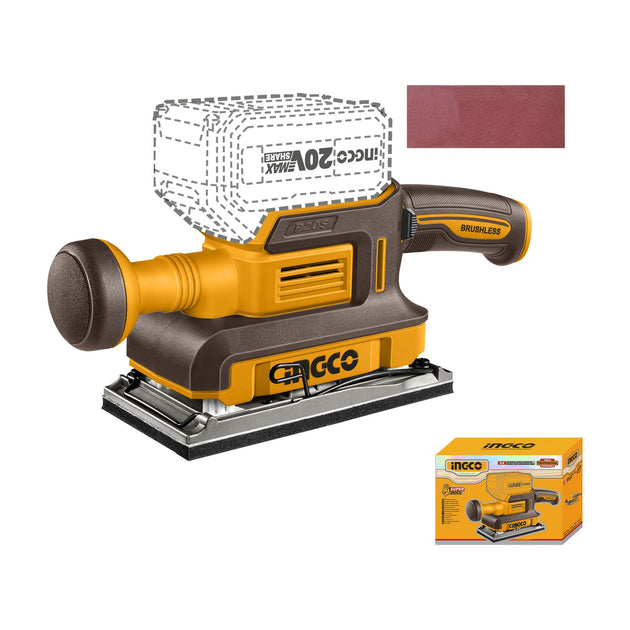 Ingco Finishing Sander 90 x 180mm 20V CFSLI2031