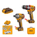 Ingco 2pc Combo (66Nm Impact Drill + 285Nm Impact Driver) 20V CKLI20277