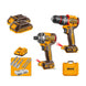 Ingco 2pc Combo (66nm Impact Drill+285Nm Impact Driver) 20V CKLI20277