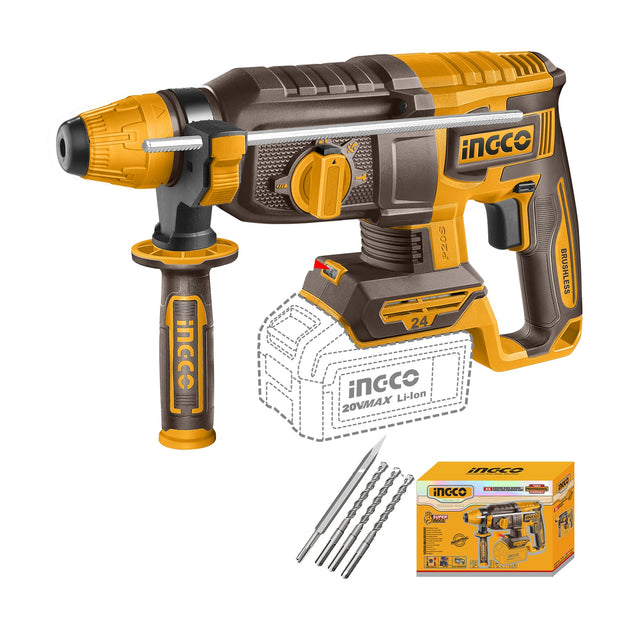 Ingco Rotary Drill 24mm (Tool Only) 20V CRHLI20248