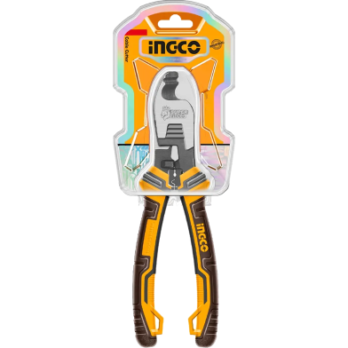 Pair of pliers with Ingco branding on a white background